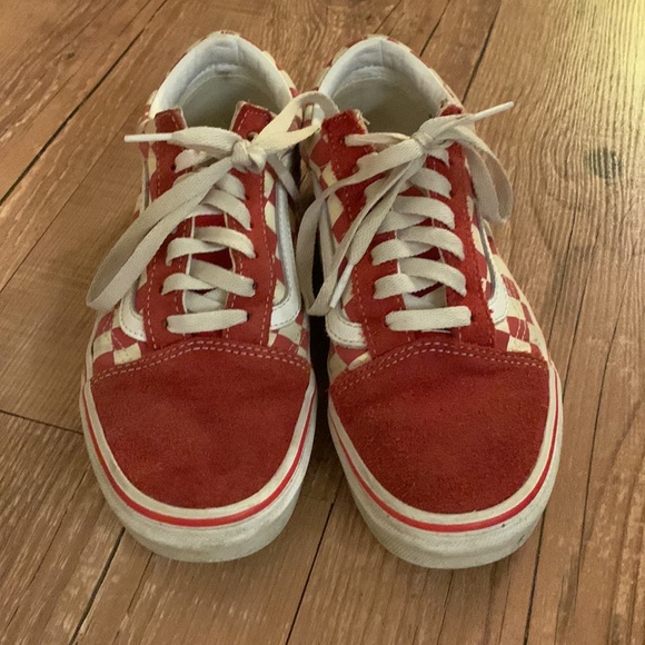 vans red checkered shoes - Picture 3 of 4